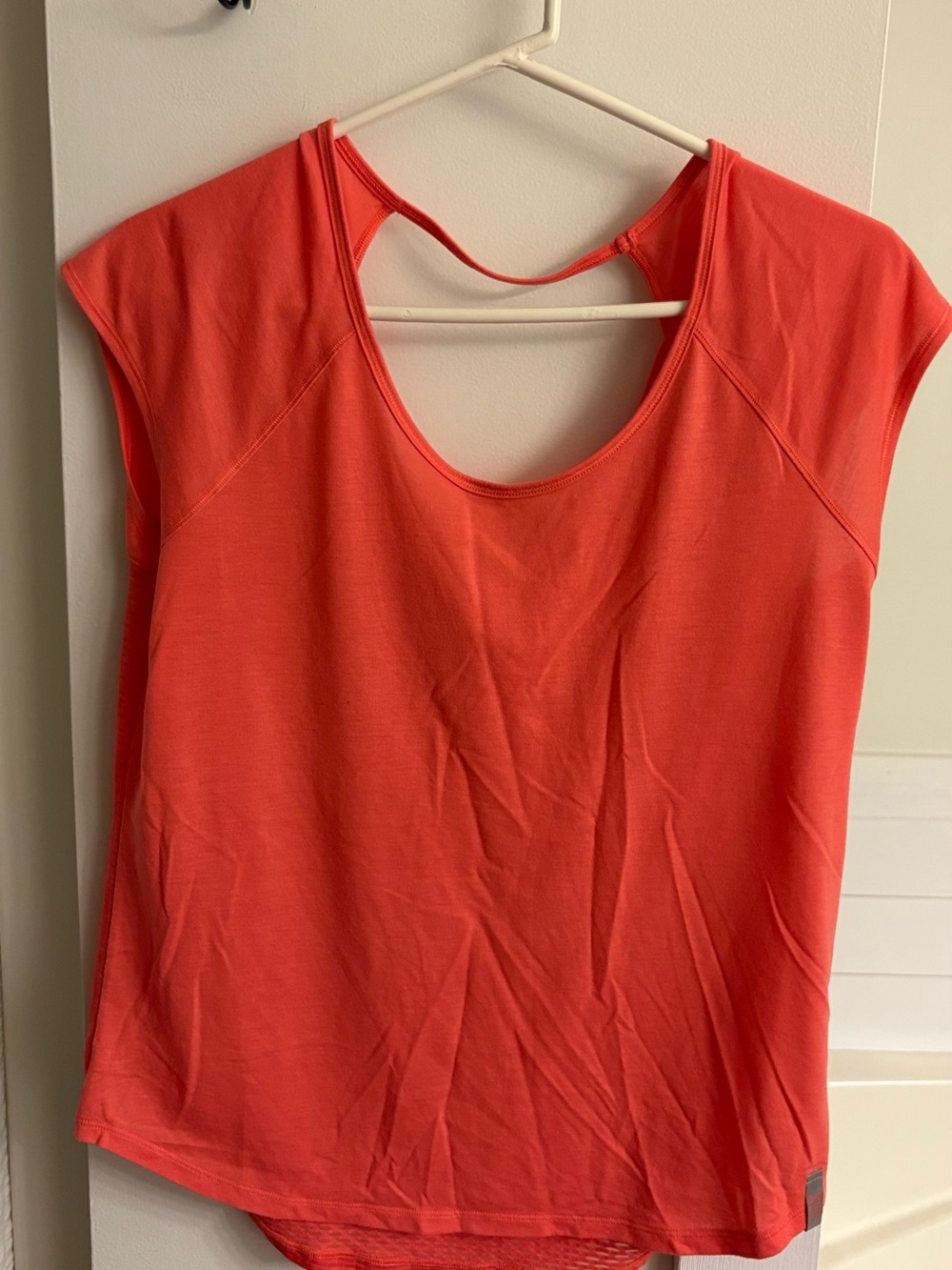 Under Armour Coral Short-Sleeve Scoop-Neck Tee